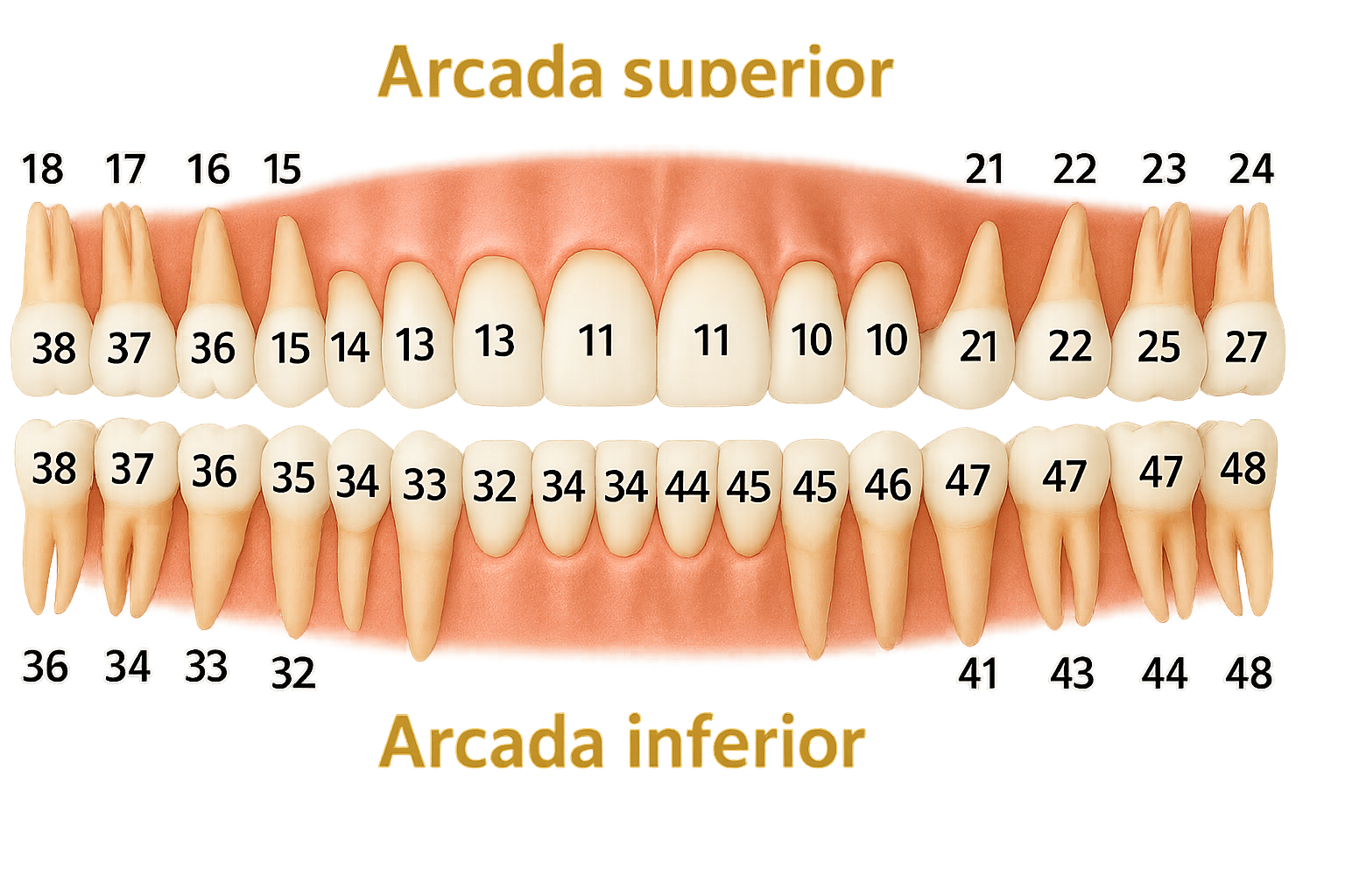 Guía dental DDS Odontología